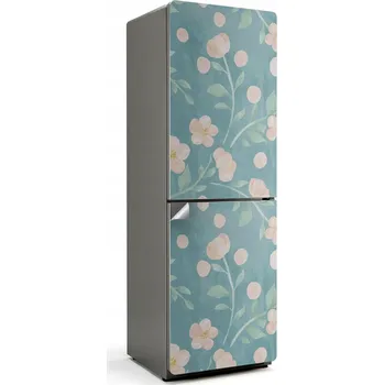 Fototapeta Dekorativní Samolepicí na Lednici - Pastelový květinový vzor