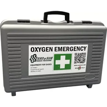 Kufřík záchranný OXYPACK, kompletní set s lahví 3 l, SAN-O-SUB
