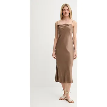 Dámské šaty Šaty MUNTHE BABYLOMA 247131724711 hnědá 84X, vel. 40