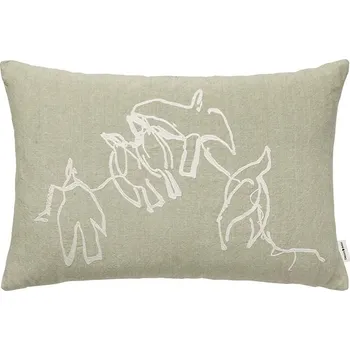 Polštář Dekorativní polštář ferm LIVING Vuelo 1104270837 zelená 07X