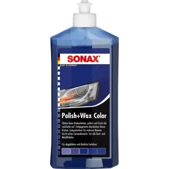 Sonax Polish & Wax Color NanoPro modrá 500ml
