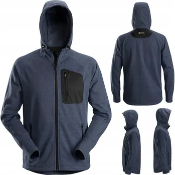 Pánská mikina Mikina fleecová mikina s kapucí Snickers 8041 vel. S navy