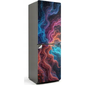 Fototapeta Nálepka Módní Samolepka Dekorace do Kuchyně na Lednici Dynamické vlny energie