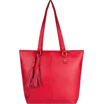 Kabelka Nicole Brown Dámská kabelka přes rameno JBFB 120 ČERVENÁ