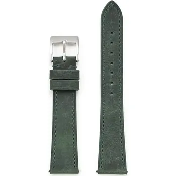 Řemínek na hodinky Amparo Miranda® Řemínek na hodinky AM413 zelený, Šířka řemínku 20 mm