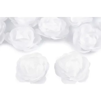 umělá květina Textilní květ růže Ø3,5 cm