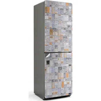 Fototapeta Samolepicí Samolepicí bez bublin na ledničku Mozaika obdélníků