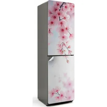 Fototapeta Umělecká Samolepka Fólie Dekorativní na Ledničku Květinové větvičky v pohybu