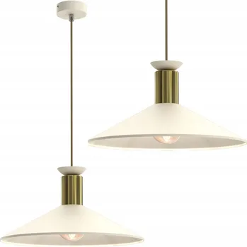 ZÁVĚSNÁ LAMPA MODERNÍ STROPNÍ BÉŽOVÁ NASTAVITELNÁ STROPNÍ SVÍTIDLO DO KUCHYNĚ OBÝVÁKU