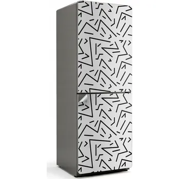 Fototapeta Ochranná samolepka na ledničku Samolepicí Fólie - Dynamický vzor linií