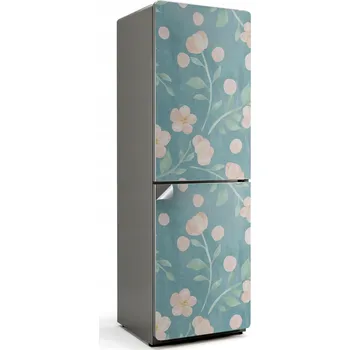 Fototapeta Dekorativní samolepka na lednici - Pastelový květinový vzor