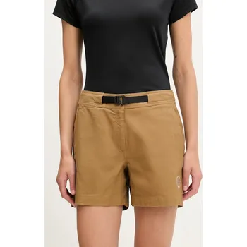 Dámské kraťasy Outdoorové šortky Mammut Tamaro dámské, zelená barva, high waist, 1023-01180 1023.01180 19X, vel. 36