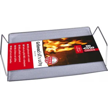 Příslušenství pro gril Maják Síť 34x30,6x7cm grilovací s uchy/ BBQ