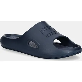Pánské pantofle Pantofle Tommy Jeans TJM SPORTY POOL SLIDE pánské, tmavomodrá barva, EM0EM01582 59X, EUR 43