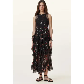 Dámské šaty Šaty AllSaints QUINN W208DC černá 99X, vel. 38