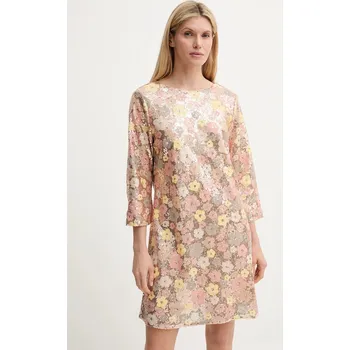 Dámské šaty Šaty Bruuns Bazaar BBW4520 béžová 02X, vel. 36