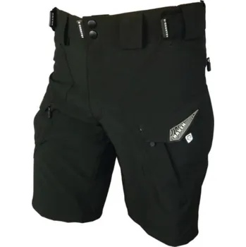Cyklistické oblečení HAVEN Cyklistické kalhoty krátké bez laclu - CUBES II - černá S