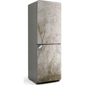 Fototapeta Umělecká Samolepka Fólie Dekorativní na Lednici Rostlinný Vzor s Větvemi