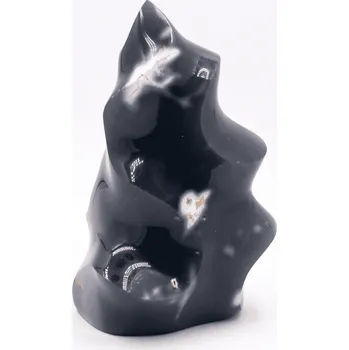 Přírodní kámen Milujeme Kameny Achát - “plamen” - broušený kámen CHY41 522929