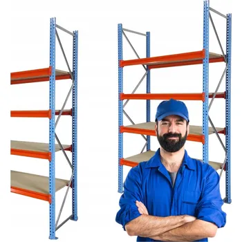 Dílenský regál Kovový skladový regál Mag-Complex 250 x 212 x 80 cm, nosnost až 250 kg na polici