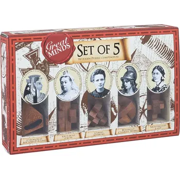 Hlavolam PROFESSOR PUZZLE Great Minds: Slavné ženy 5v1