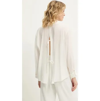 Dámská košile Košile Answear.LAB dámská, bílá barva, relaxed, s klasickým límcem 18.tos 00X, vel. S