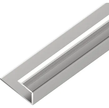 ACARA AP27/9 ukončovací lišta, pro laminát, hliník elox stříbro, 8,8 mm, 0,9 m AADAE 880/0,9