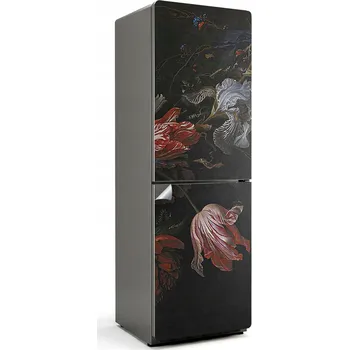 Fototapeta Dýhovaná lednička Samolepicí na dveře ledničky Květinová kompozice