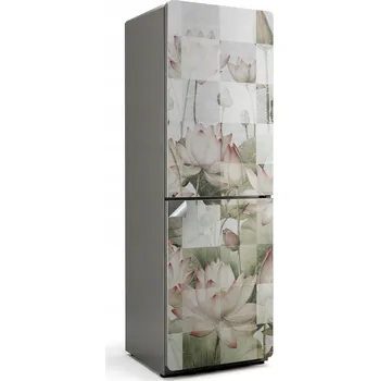 Fototapeta Samolepka na ledničku Samolepicí Ochranná Omyvatelná Lilie na šachovnici