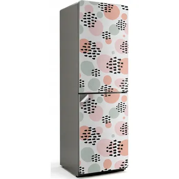 Fototapeta Samolepicí Nálepka Bubble Free na Lednici Abstraktní tvary a skvrny