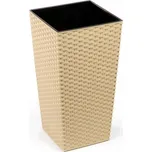 Dajar Květináč FINEZIA RATAN 400x400 mm, capuccinno