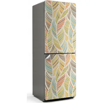 Fototapeta Samolepicí nálepka Samolepicí Vzor listů ve vlnách