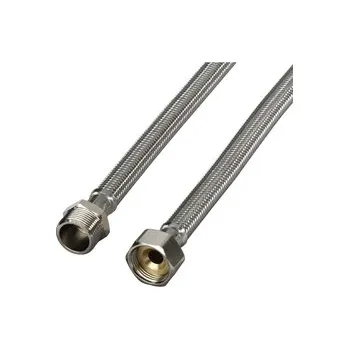 Xavax prodlužovací přívodní hadice, zesílená, nerezová, 1 m, balená v krabičce