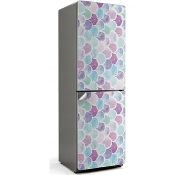 Fototapeta Samolepicí Samolepka Na Ledničku na ledničku s dýhou do kuchyně, jemný vzor v měřítku