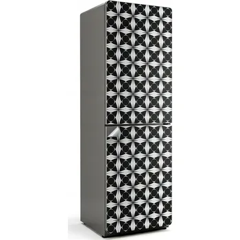 Fototapeta Dekorační nálepka na ledničku s geometrickým vzorem: kruhy a hvězdy