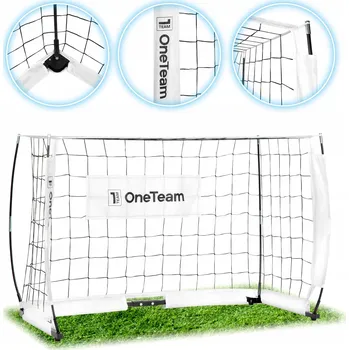 Fotbalová branka Fotbalová branka OneTeam Flex 120x80 cm Skládací Přenosná Tréninková