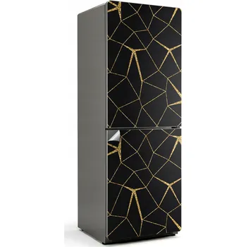 Fototapeta Foto Nálepka Dekorativní Samolepicí na Lednici Geometrický Vzor Linií