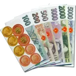 Pexi Hrací peníze české koruny