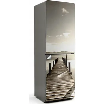 Fototapeta Samolepka na ledničku Bez bublinek - Bubble Free - Molo nad klidnou vodou