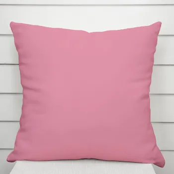 Povlak na dekorativní polštářek Dekorační povlak na polštář Rongo RG-027 Růžový 40 x 40 cm