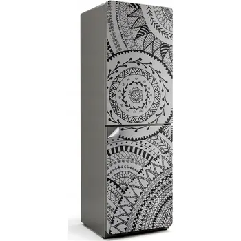 Fototapeta Foto Nálepka Dekorativní Samolepicí na Lednici - Mandala v kruzích