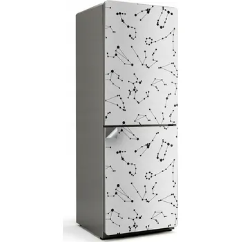 Fototapeta Samolepicí nálepka na ledničku s potiskem vzorem souhvězdí na webu