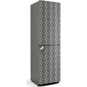 Fototapeta Stylová Samolepka na Lednici Design do Kuchyně Geometrie v cik cak vzoru