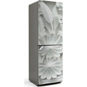 Fototapeta Samolepicí samolepka na ledničku Snadná Aplikace Květinový Vzor s Reliéfem