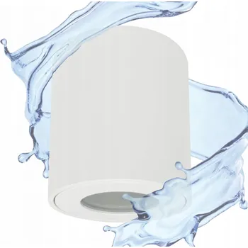 Osvětlení BERGE Přisazené LED svítidlo GU10 IP44 bílé EC79971