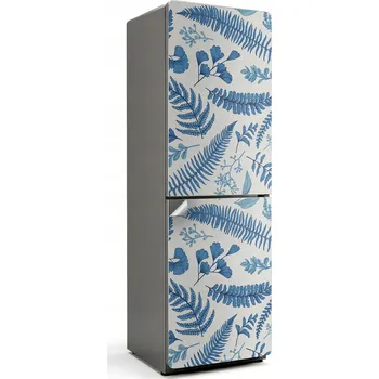 Fototapeta Moderní maskovací nálepka na lednici – minimalistické motivy listů