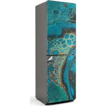 Fototapeta Samolepka na ledničku Bez bublinek, s abstraktním tekutým vzorem (Bubble Free)