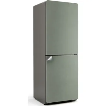 Fototapeta Samolepicí samolepka bez bublin na ledničku, šedozelená barva