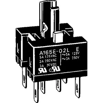 Stykač Tlačítko OMRON A165E-02 A16E3002C