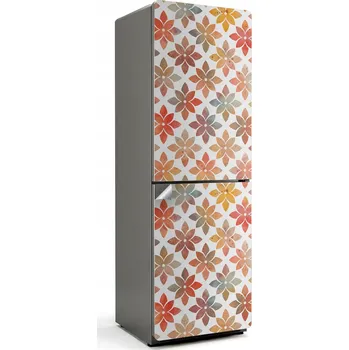 Fototapeta Samolepicí Samolepicí na ledničku Dýha do kuchyně Květinový vzor s mřížkou